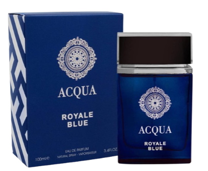 Acqua Royal Blue By Fragrance World 100ml (Inspired by Dylan Blue)