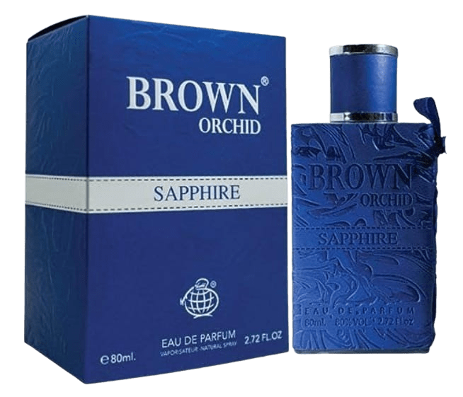 Brown Orchid Sapphire By Fragrance World 80ml