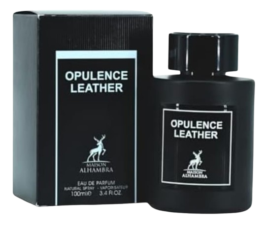Opulence Leather (previously Amber & Leather)  By Maison Alhambra 100ml